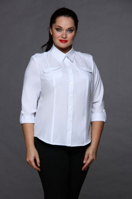 Блуза MIRSINA FASHION 1003 белый