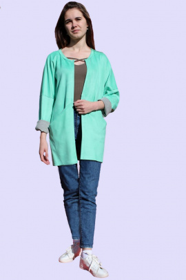 Кардиган Classic Moda 570 зеленый
