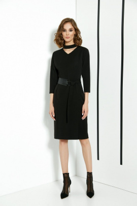 Платье DiLiaFashion 0390 черный