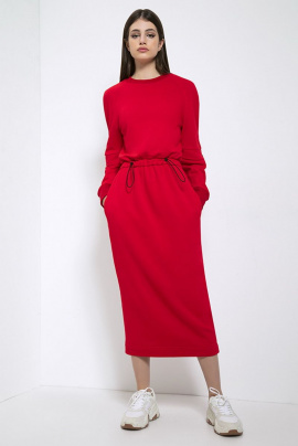 Платье LaVeLa L10183 красный