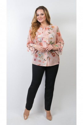 Блуза TrikoTex Stil М113-17 розовый