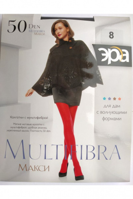 Колготки Эра Мультифибра-50 антрацит