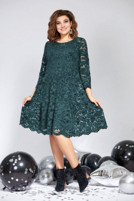 Платье Милора-стиль 827 зеленый
