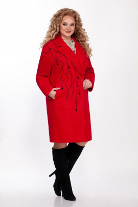 Пальто LaKona 1340 красный