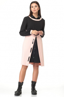 Комплект Angelina & Сompany 497р черно-розовый