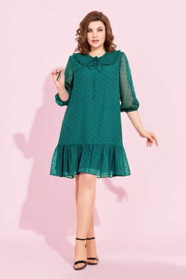 Платье Милора-стиль 878 зеленый