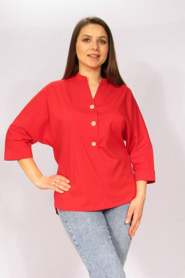 Блуза LUXTEX 0121 красный