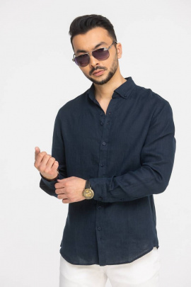 Рубашка Cool Flax КФР001 синий
