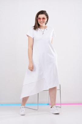Платье GRATTO 8003 белый