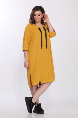 Платье Lady Secret 3675 горчица