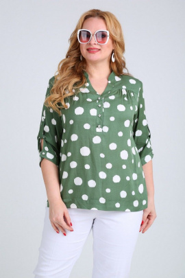 Блуза Mamma Moda М-479 зеленый
