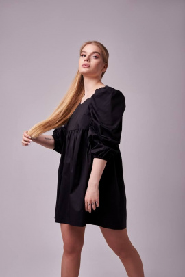 Платье IL GATTO М21-021Я черный
