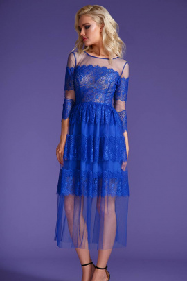 Платье LaVeLa L1760 ярко-синий