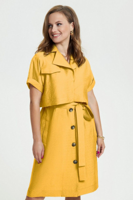 Платье TEZA 2632 желтый