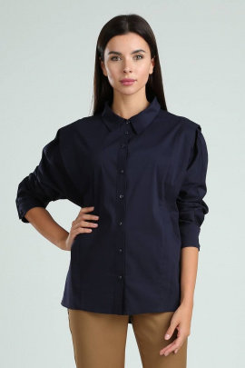 Рубашка Viola Style 1130 темно-синий