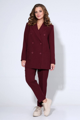 Женский костюм Liona Style 799 бордо