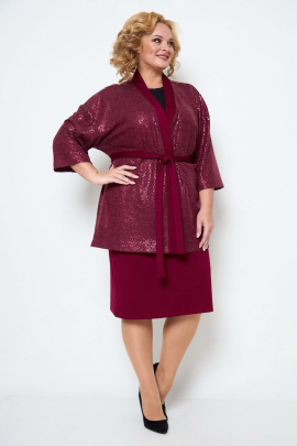 Комплект Michel chic 1253 бордовый