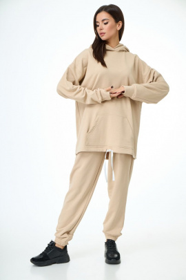 Спортивный костюм Anelli 976 бежевый