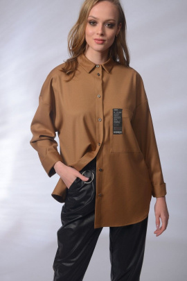 Блуза MAX 1-030 коричневый
