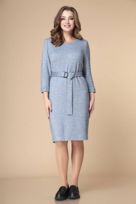 Платье Romanovich Style 1-2245 серо-голубой