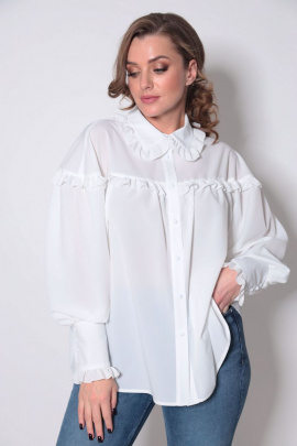 Блуза ANASTASIA MAK 961 белый