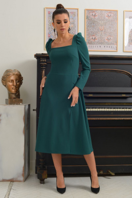 Платье Galean Style 831 зеленый