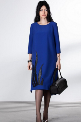 Платье ElPaiz 728 синий