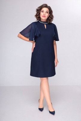 Платье Moda Versal П2359 т.синий