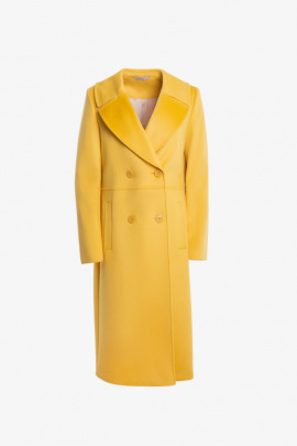 Пальто Elema 1-8019-2-164 жёлтый