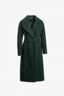 Пальто Elema 6-11210-1-170 зелёный