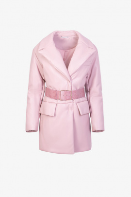 Пальто Elema 6-11236-1-164 розовый