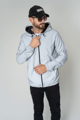 Куртка Elema 3М-9912-1-188 серый