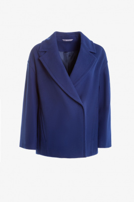 Пальто Elema 1-10990-1-170 тёмно-синий
