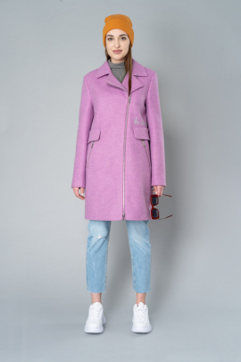Пальто Elema 1-8396-1-170 розовый