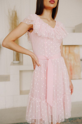 Платье THE.WOMAN 420 розовый
