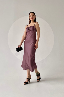 Платье La Classe ПК0041 пурпурная-дымка