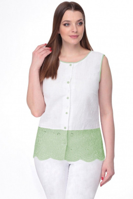 Блуза LadisLine 1099/1  зеленый