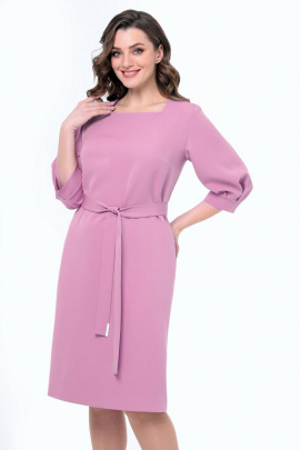 Платье Мишель стиль 1030 сиренево-розовый