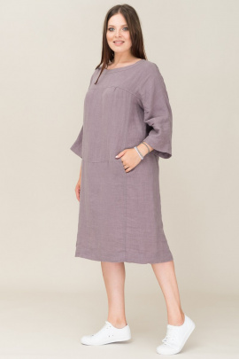 Платье Ружана 355-2 серый
