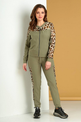 Спортивный костюм Liona Style 687 хаки