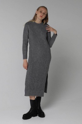 Платье Romgil 526ТЗ серый