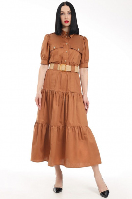Платье Мода Юрс 2675 коричневый