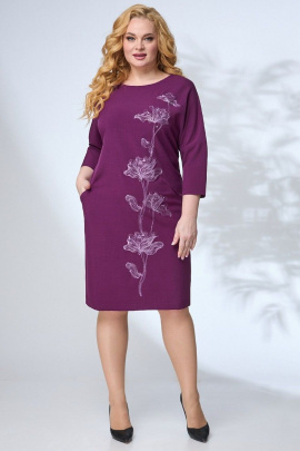 Платье Angelina & Сompany 673 фиолетовый