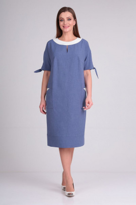 Платье ELGA 01-738 синий