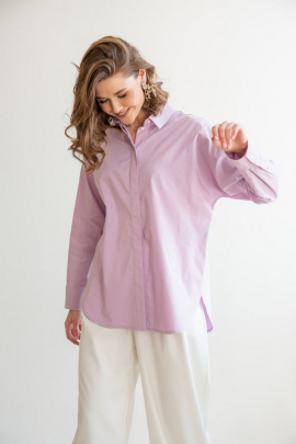 Рубашка Ertanno 2119-лиловый