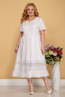 Платье Aira Style 834 белый