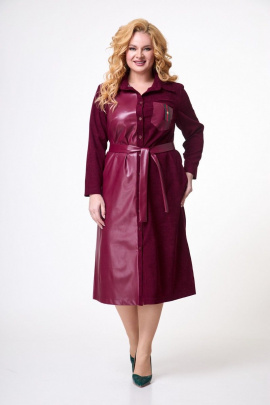 Платье Anelli 1247 красный