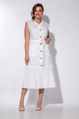 Платье Andrea Fashion 2238 белый