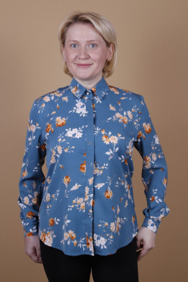 Блуза MIRSINA FASHION 16110012 голубой