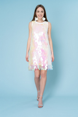 Платье Elema 5К-8457-1-170 белый